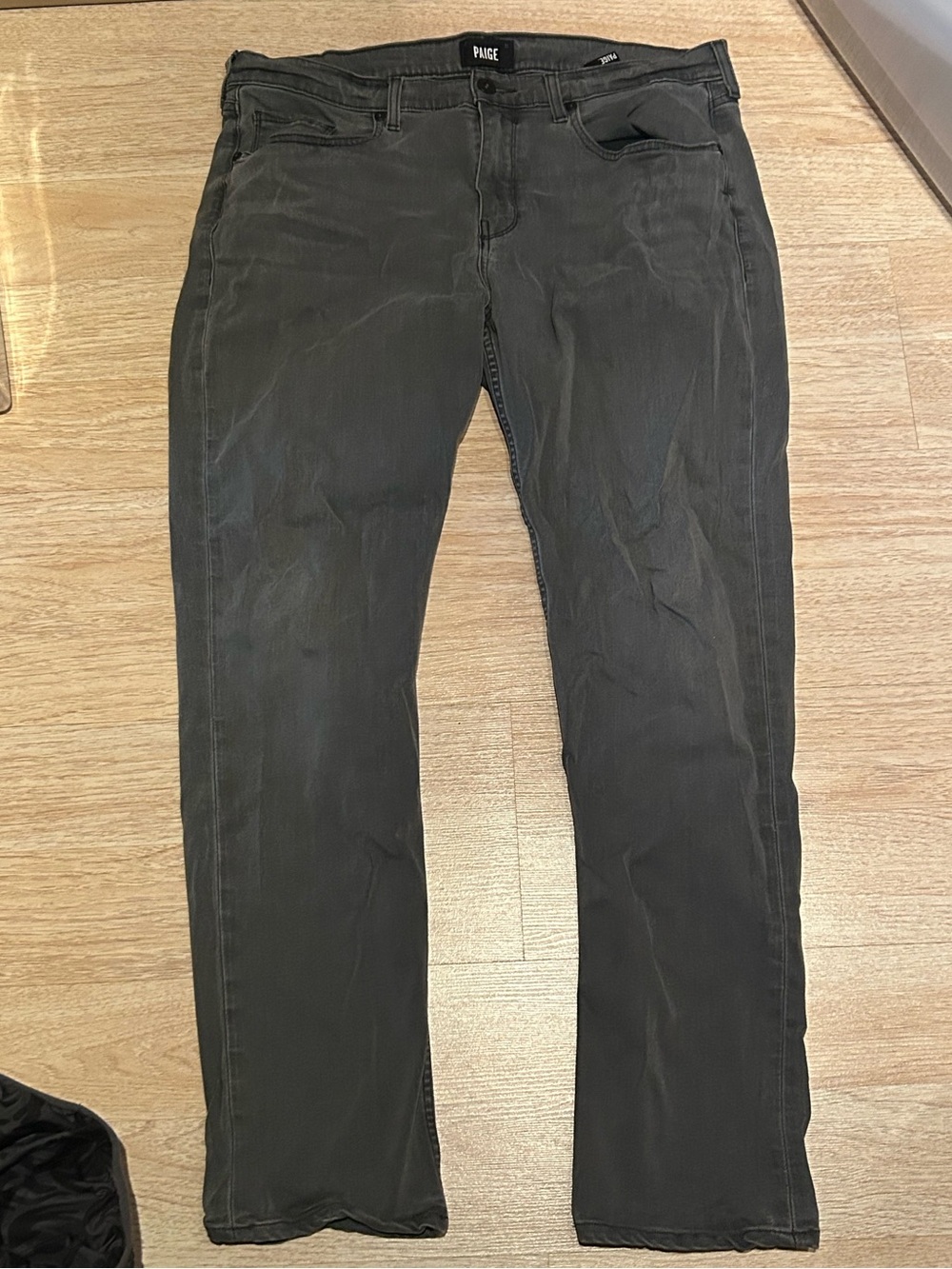 PAIGE Men’s Gray Denim Jeans 36